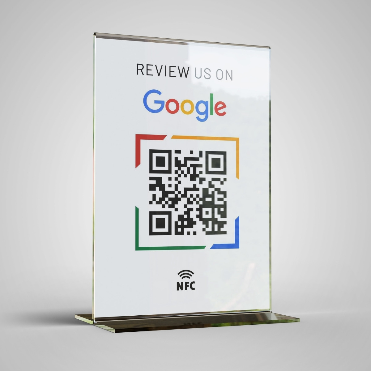 Google Reviews Stand