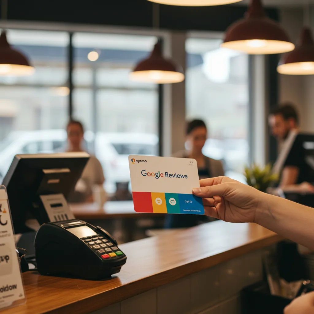 Google Reviews Card — 4 Colors, Fast US Shipping from $9.99