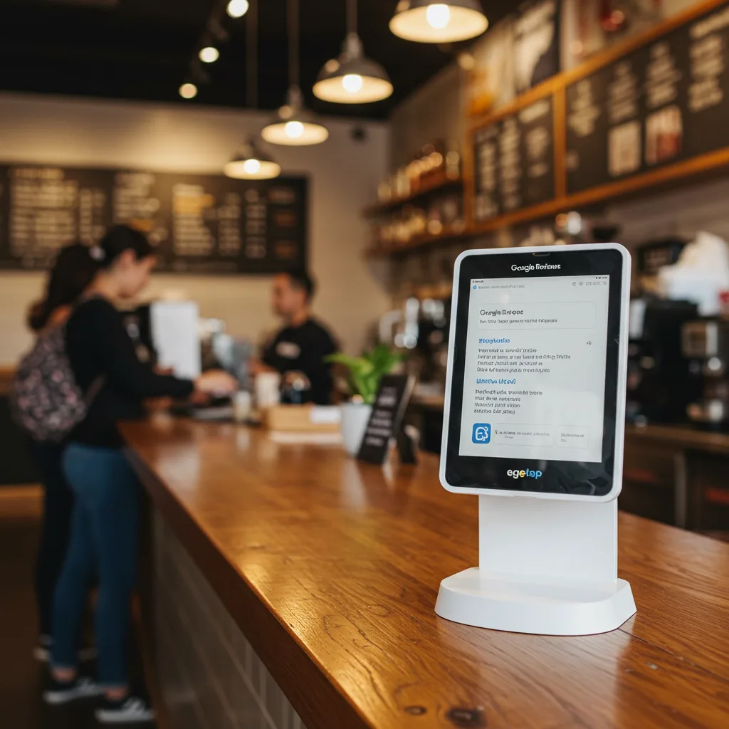 Google Reviews Stands — Durable PVC & NFC Displays (US)